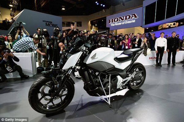 رونمایی از پیشرفته ترین موتورسیکلت هوندا