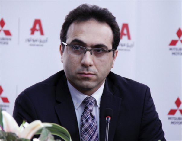 علی شکوهی ، مدیر بازاریابی شرکت آرین موتور