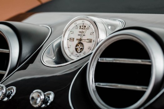 Bentley Bentayga’s Optional Mulliner Tourbillon by Breitling Clock