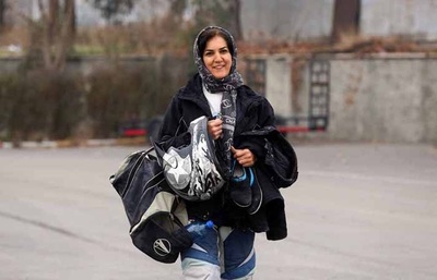 شهرزاد ناظمی یکی دیگر از بانوان موتورسوار ایرانی
